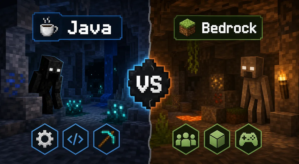 Java vs Bedrock Dwellers : choisir la bonne installation